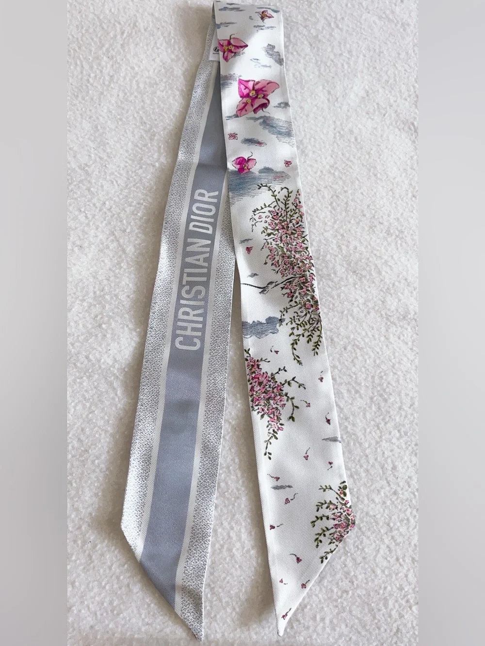 Dior Jardin  D’hiver Mitzah Silk Scarf